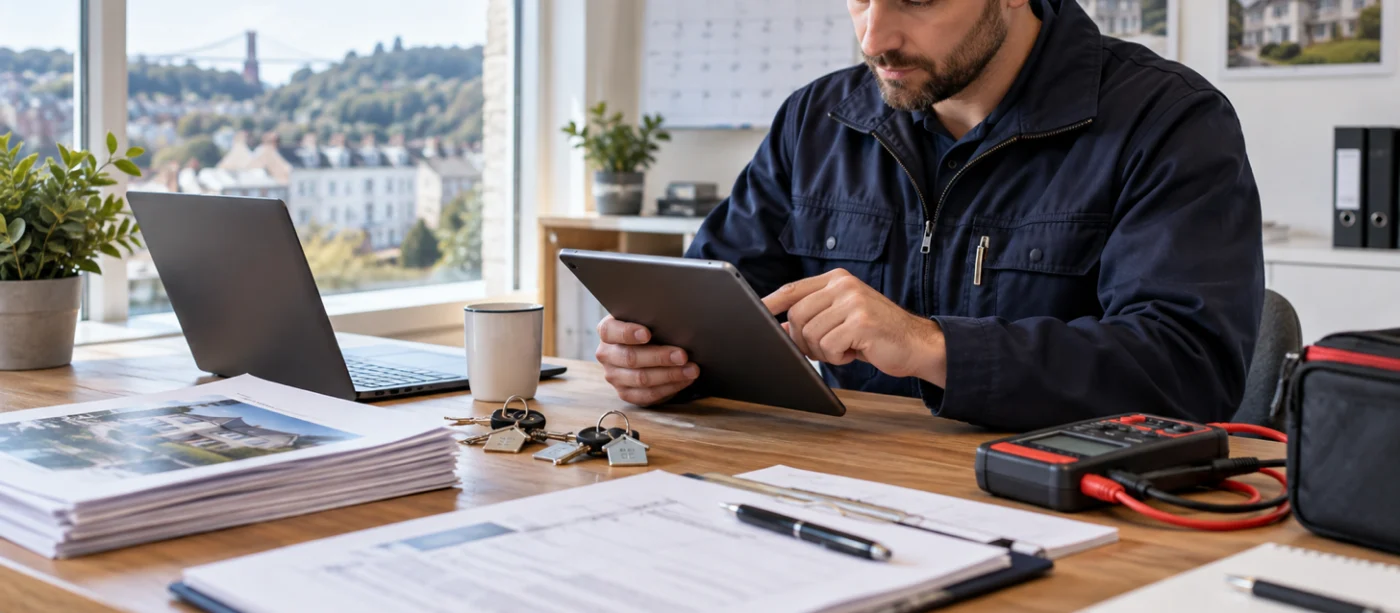 Landlord portfolio compliance paperwork and certificates